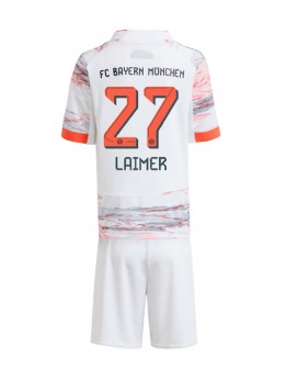 Bayern Munich Konrad Laimer #27 Auswärts Trikotsatz für Kinder 2025-26 Kurzarm (+ Kurze Hosen)